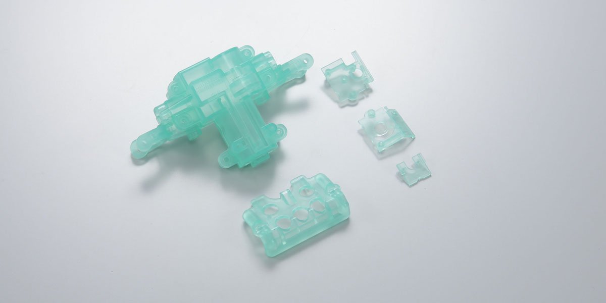 MMF03CG Skeleton Servo Case Set(Clear Green) MMF03CG  - KYOSHO RC